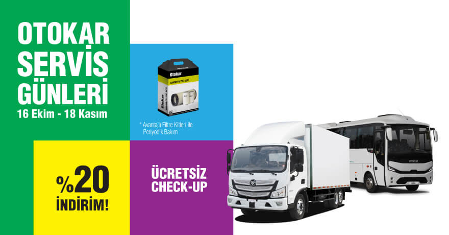 Otokar'ın "Servis Günleri" Kampanyası  16 Ekim'de Başlıyor