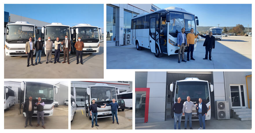 Otokar'dan İzmir Bölgesi'ne 5 Farklı Teslimat