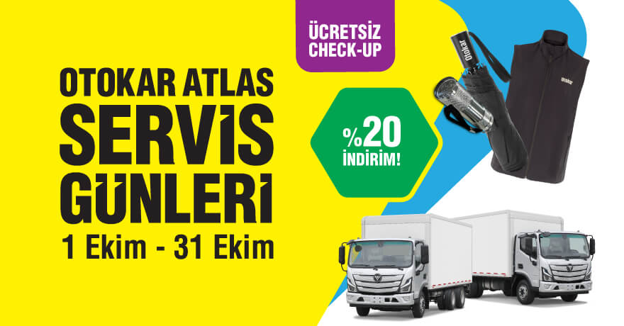 Atlas Sahipleri "Otokar Atlas Servis Günleri" Kampanyasıyla Kışa Hazır Olacak