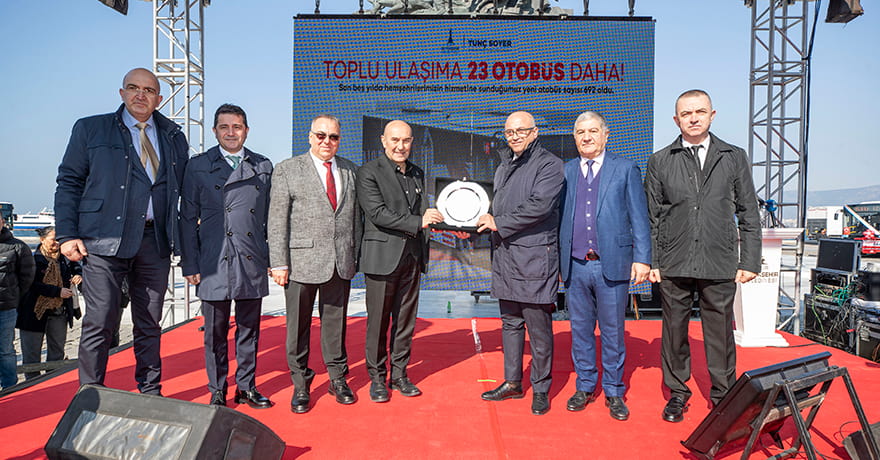 Otokar'dan ESHOT'a 12 adet KENT LF teslimatı