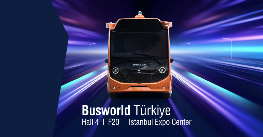 Otokar Busworld Türkiye Fuarı'nda