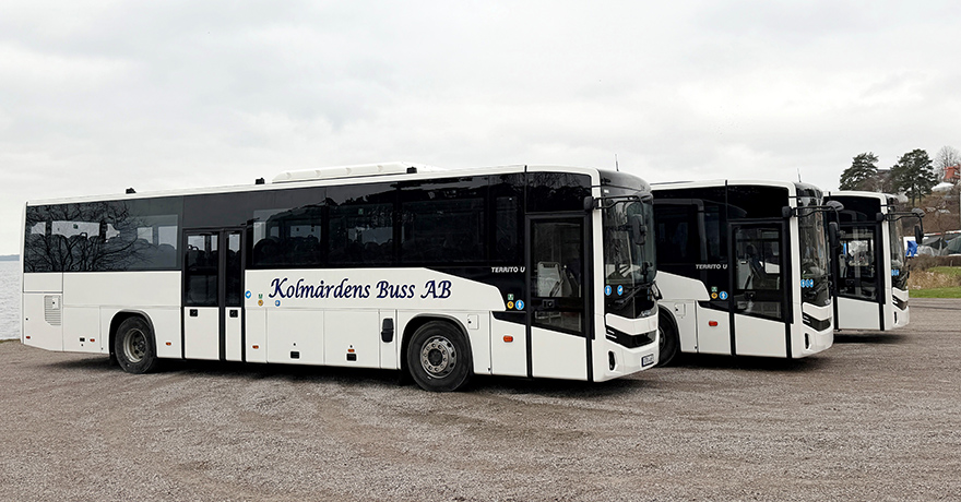 Otokar Makes First Vehicle Delivery to Scandinavia with Three TERRITO Buses to Sweden