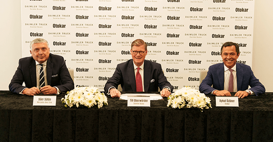 Otokar and Daimler Buses Sign Production Agreement