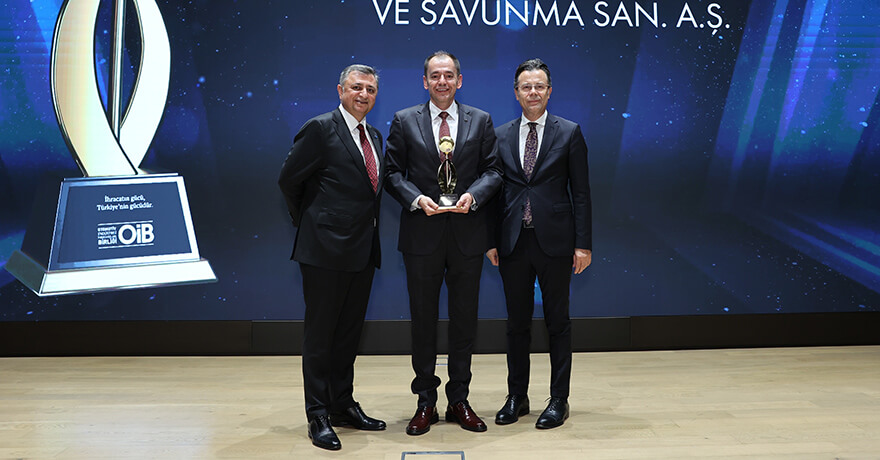 Otokar’a Altın İhracatçı Ödülü