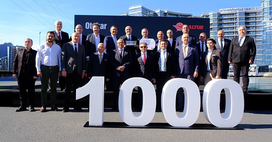 Otokar’dan Altur Turizm'e 1000. Sultan Teslimatı