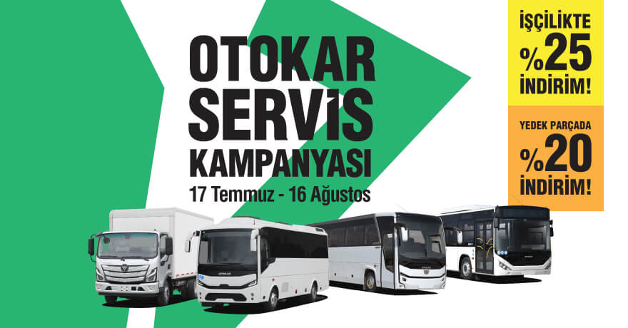 Otokar'dan Yaza Özel "Servis Kampanyası”