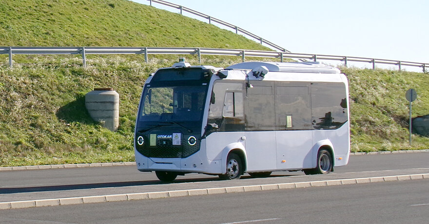 Otokar’s Autonomous e-Centro Successfully Passes Tests By Tüv Rheinland