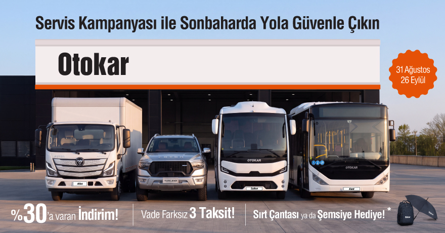 Otokar Servis Kampanyası